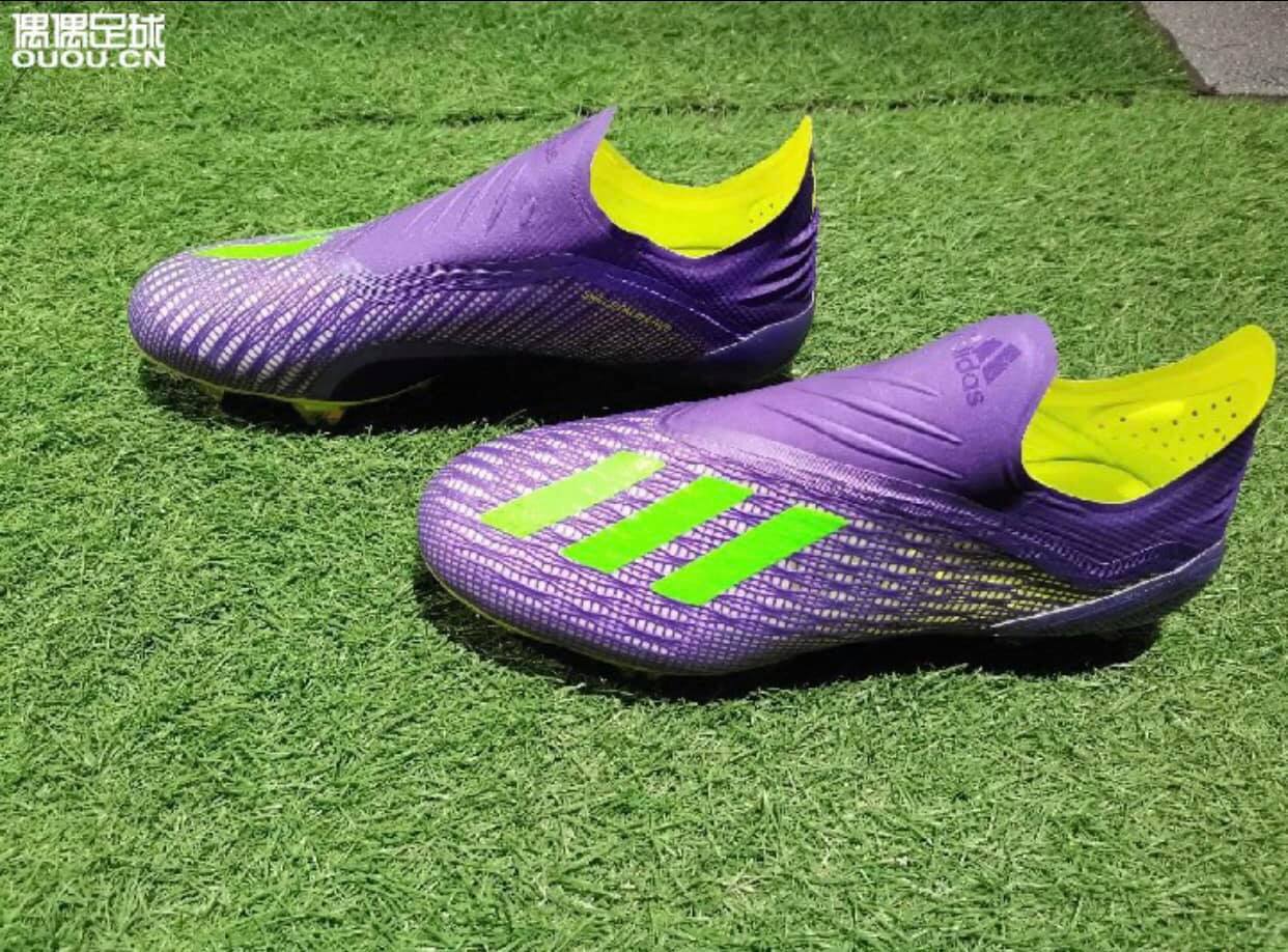 FAKE News Purple Volt Adidas X 19 2020 Boots Leaked